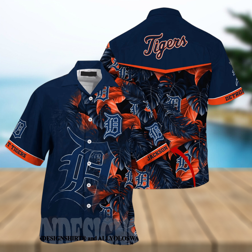 Detroit Tigers MLB Summer Classic All Over Printed Hawaiian Shirt - Limotees