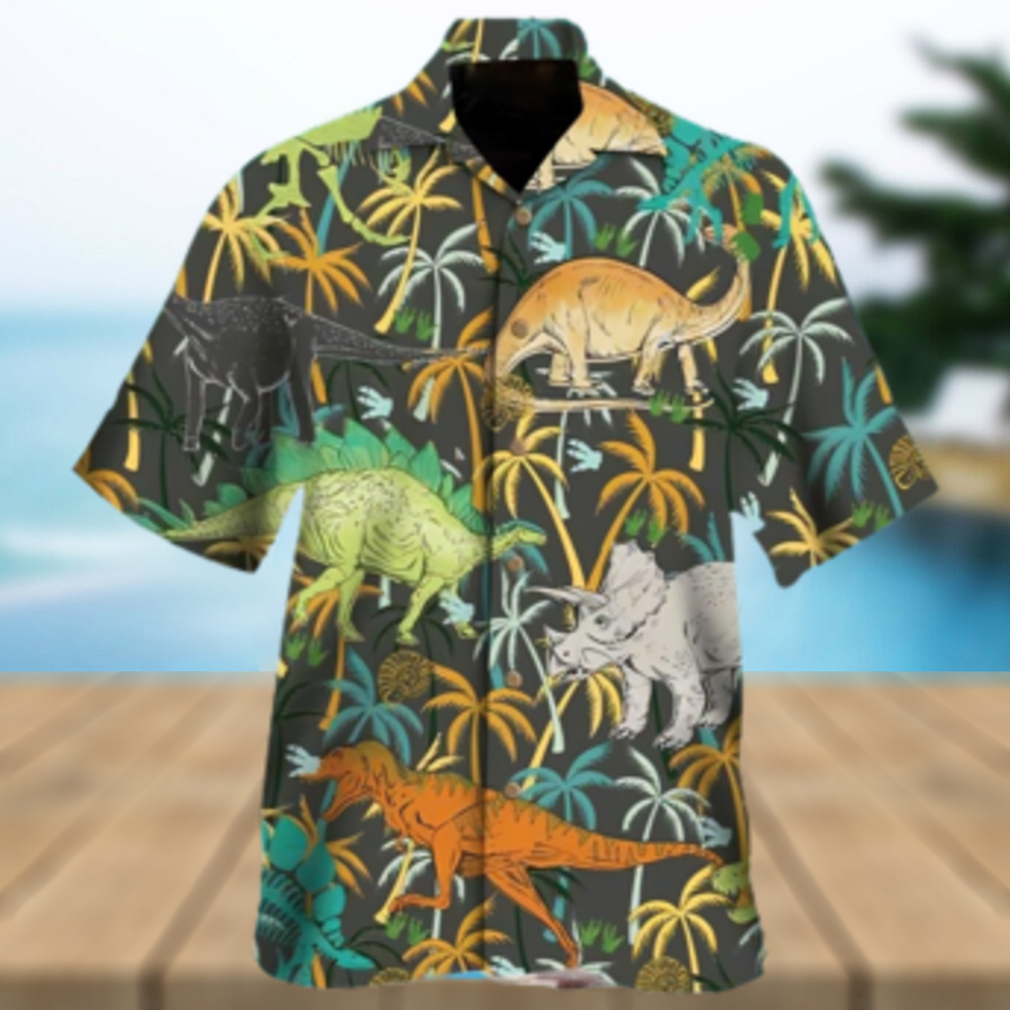 Dinosaurs Hawaii Shirt Perfect Aloha For Dinosaurs Lover - Limotees