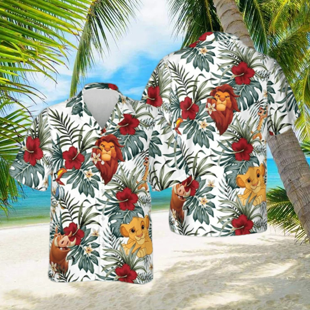 Disney Hawaiian Shirt Lion King Hakuna Matata Summer Vacation hawaiian shirt - Limotees