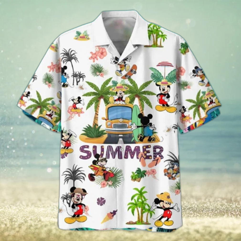 Disney Mickey Mouse Hawaiian Shirt Summer Gift For Friend - Limotees