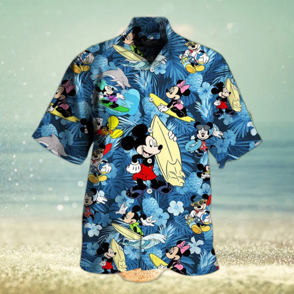 Disney Mickey Mouse Hawaiian Shirt Summer Gift For Friends - Limotees