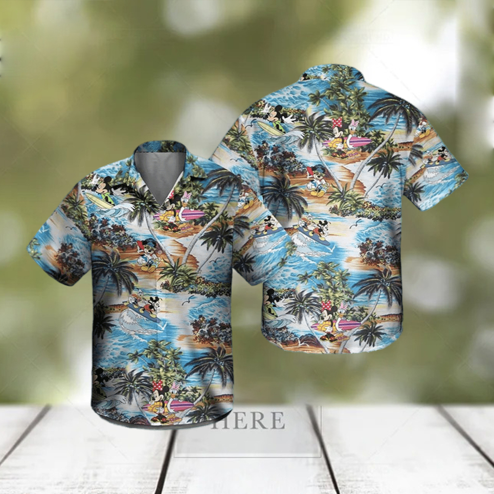 Disney Mickey Mouse Hawaiian T Shirt Hot Items For Summer For Men Women - Limotees