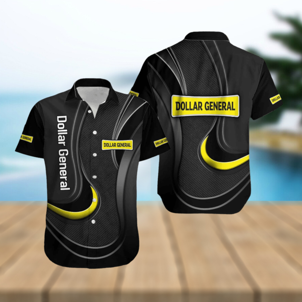 Dollar General Lover Gift 3D Black Hawaiian Shirt - Limotees