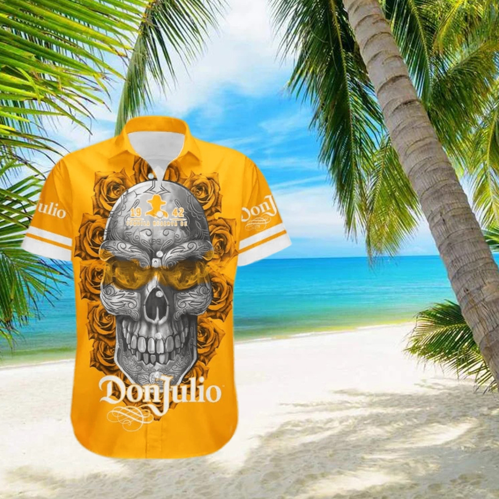 Don Julio Skull Rose Special Hawaiian Shirt - Limotees