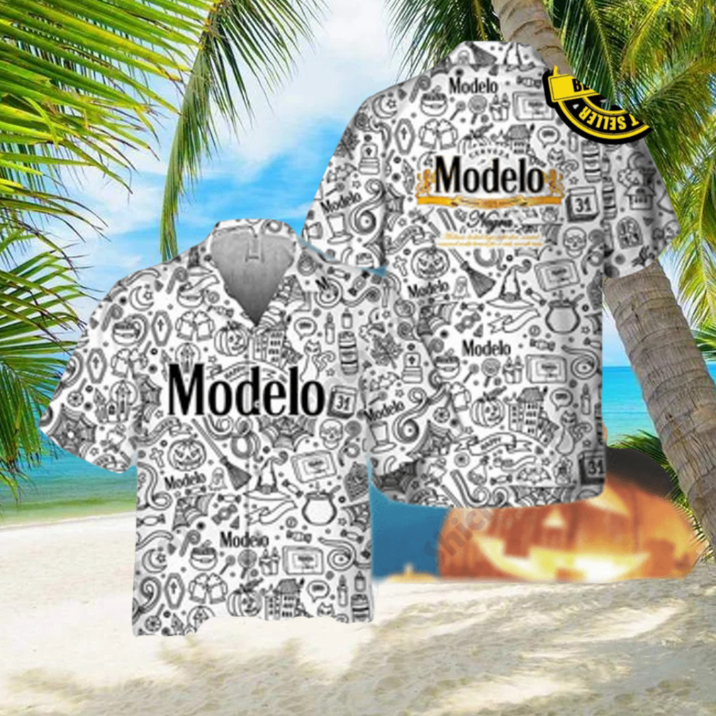 Doodle Art Modelo Negra Hawaiian Shirts - Limotees