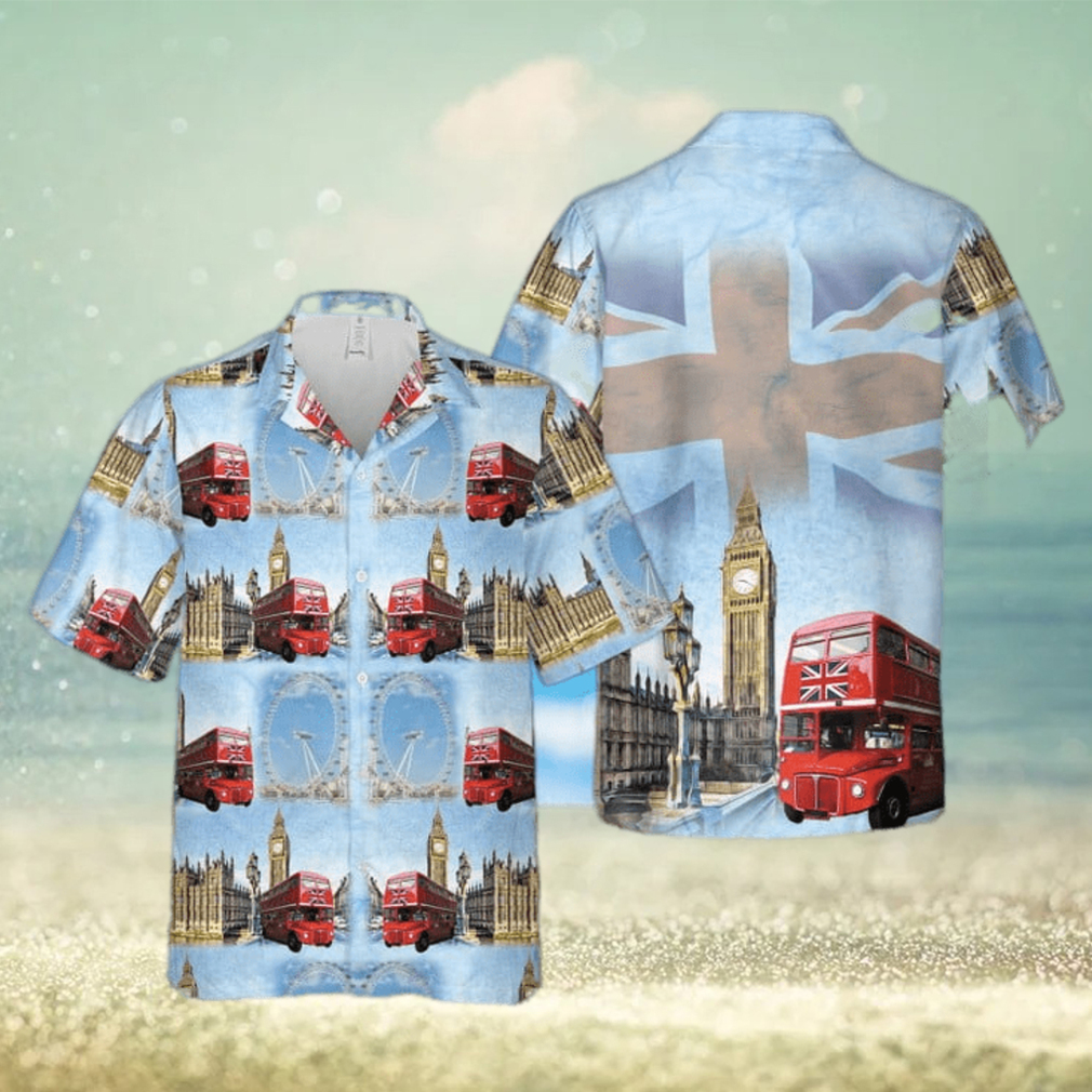 Double Decker Bus Routemasters Hawaiian Shirt - Limotees