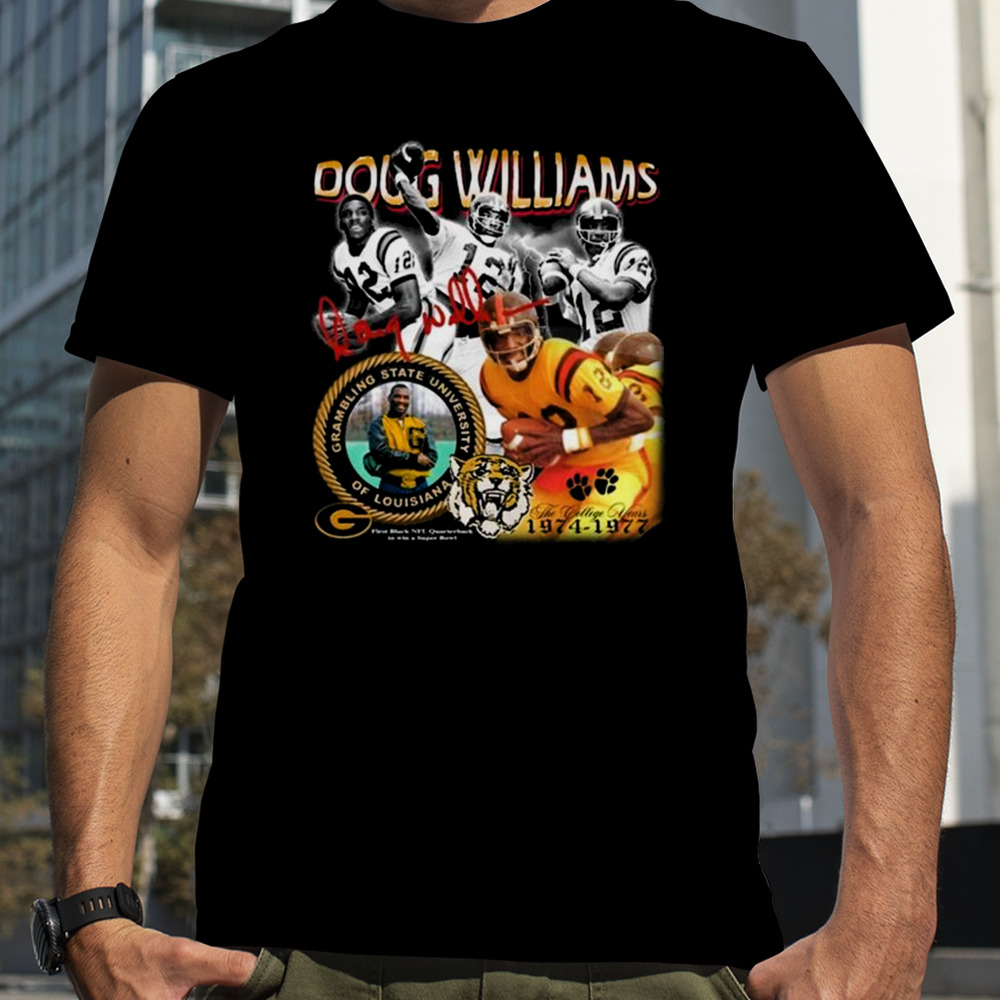 Doug Williams The College Years Homage Grambling State T-Shirt