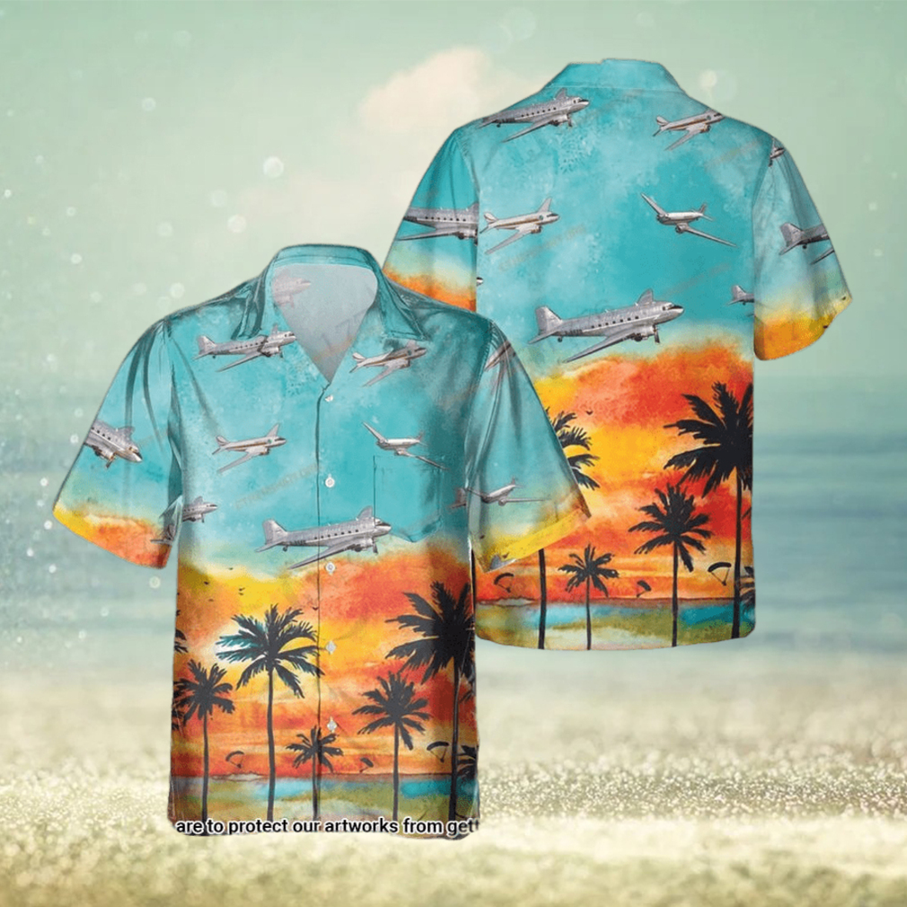 Douglas DC 3 Sunset Hawaiian Shirt - Limotees