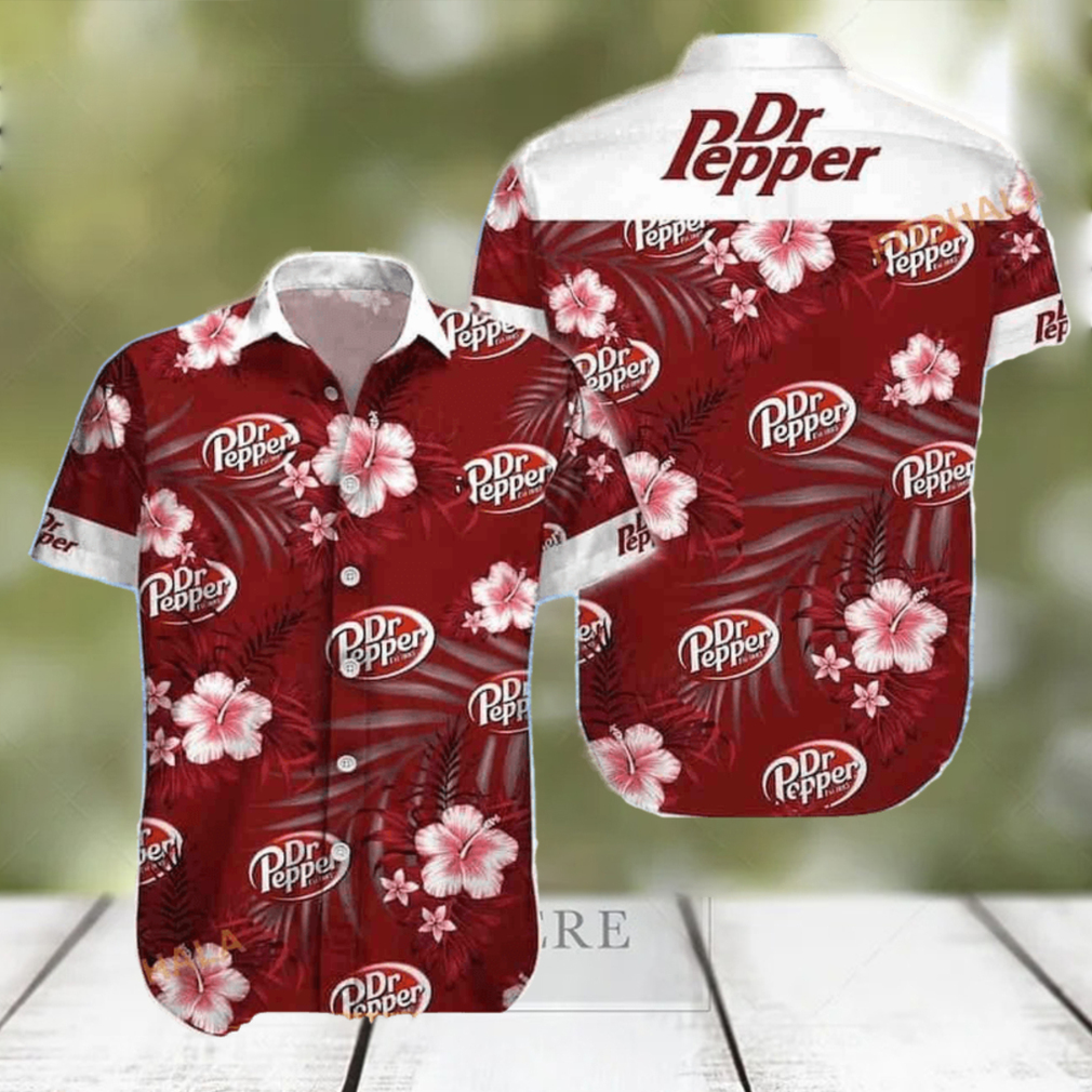 Dr Pepper Funny Hawaiian Shirt - Limotees