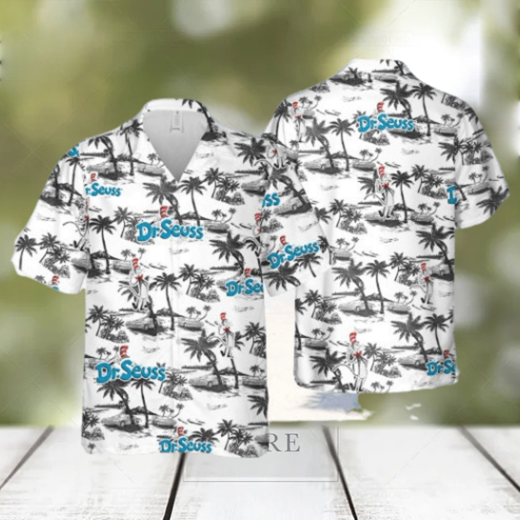 Dr Seuss Hawaiian Sea Island Pattern Shirt - Limotees