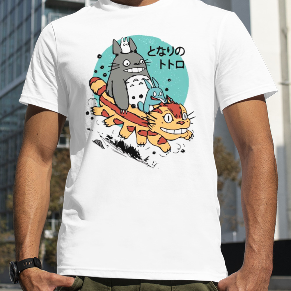 Fast And Furious Totoro Ghibli shirt