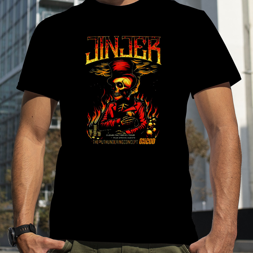 Fire Membra Skull 3 Jinjer High shirt