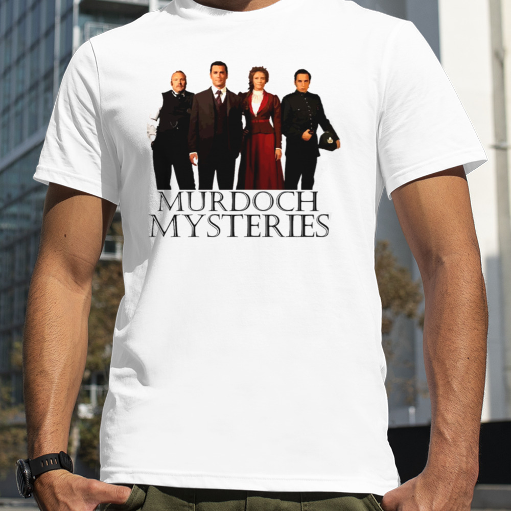 First Day Of Murdoch Mysteries Old Birthday Vintage Style Art shirt