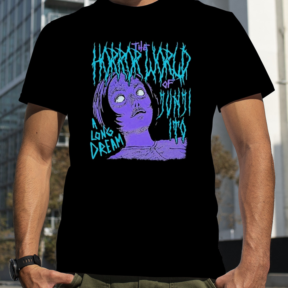 JunjI ito a long dream shatters horror shirt