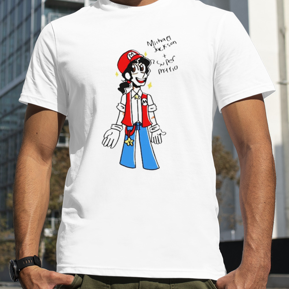 Michael Jackson Super Mario shirt