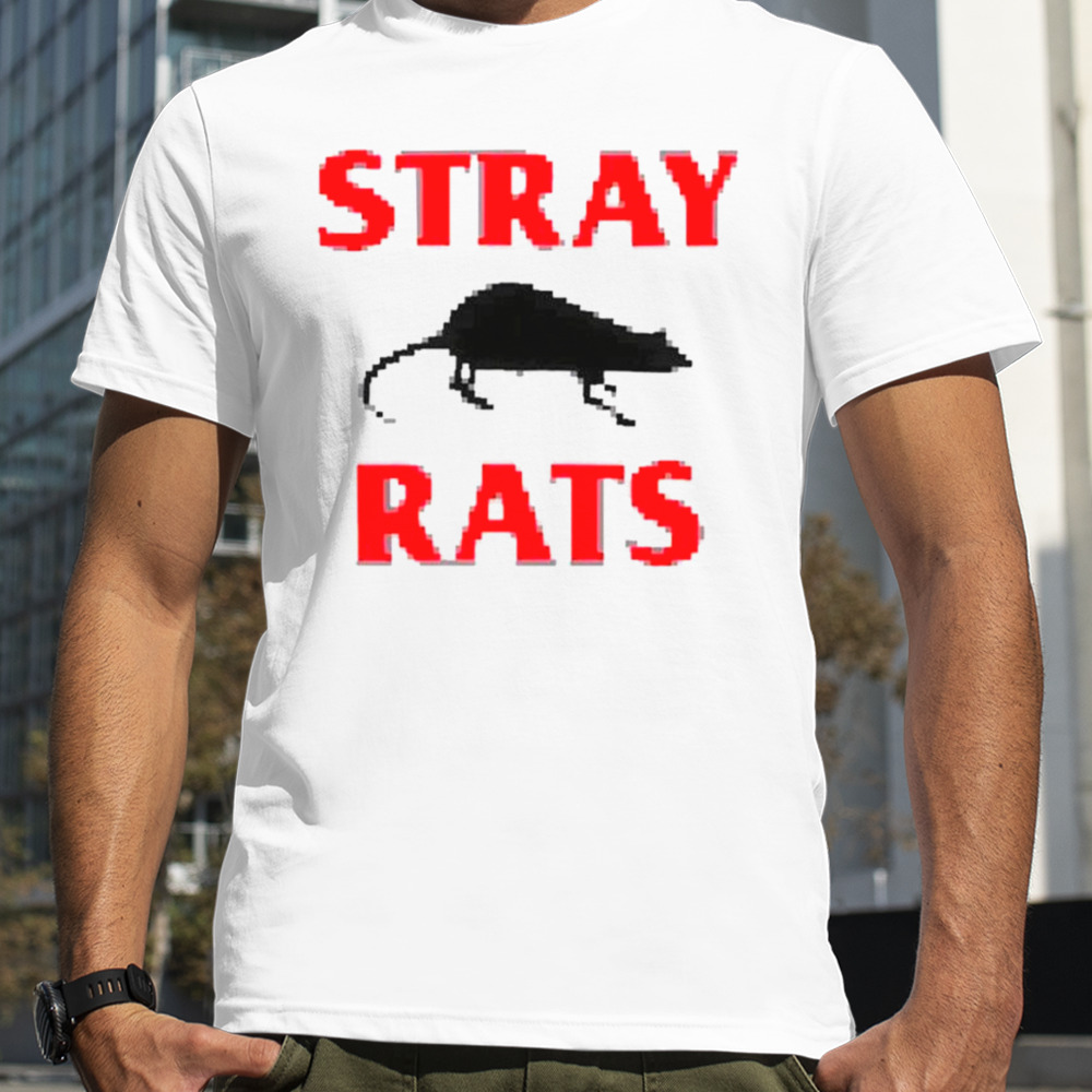 Stray rats pixel rodenticide shirt