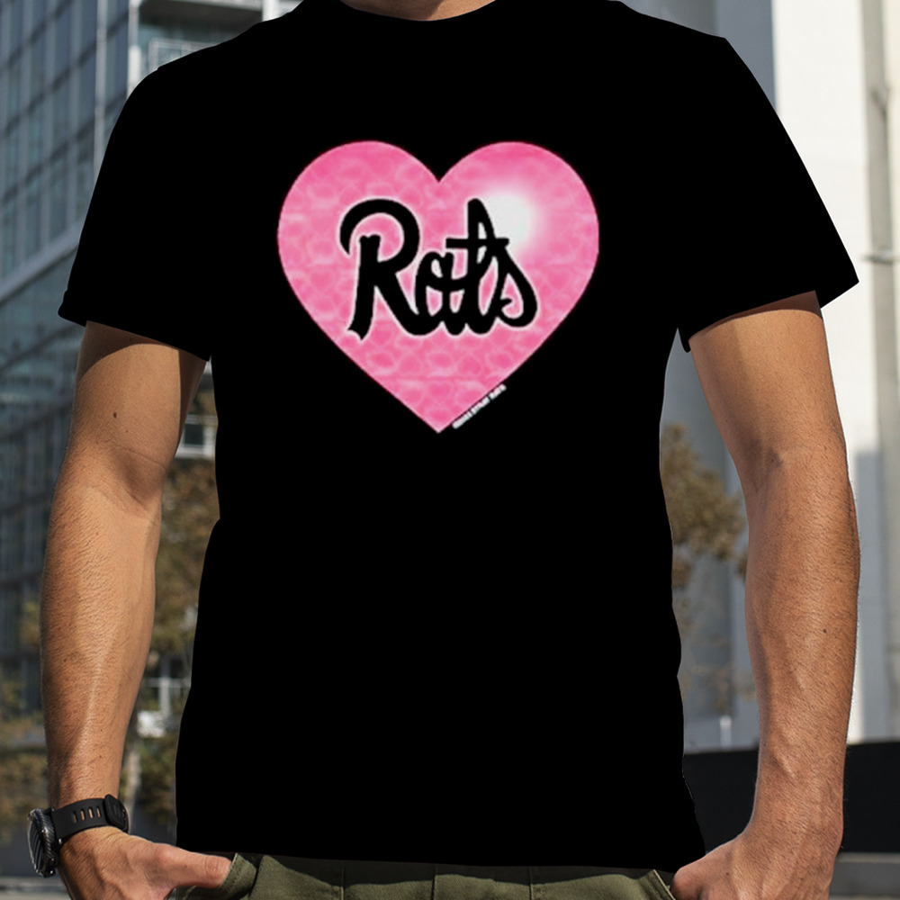 Stray rats rat heart shirt