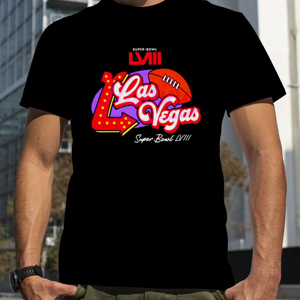 Super Bowl LVIII Purple Las Vegas shirt