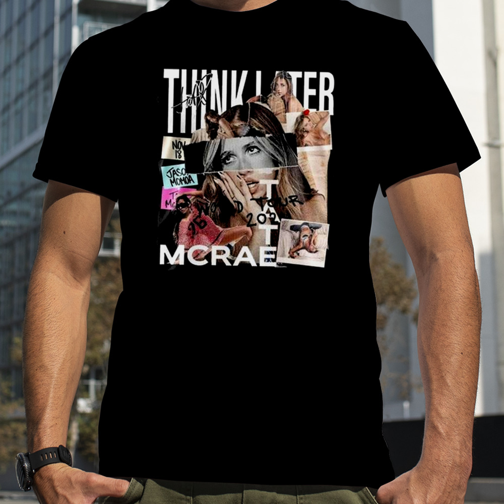 Tate Mcrae World Tour 2024 Signatures T-shirt