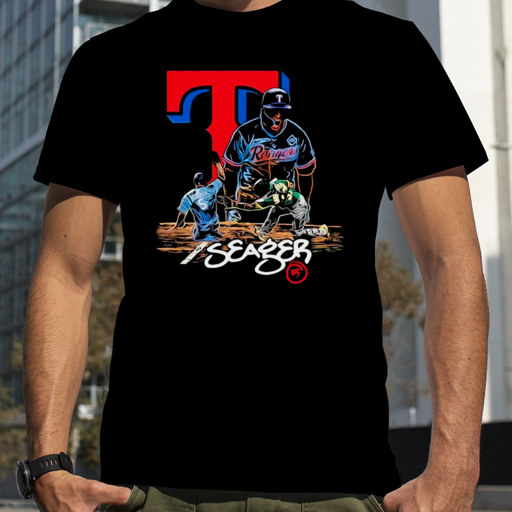 Texas Rangers Seager shirt