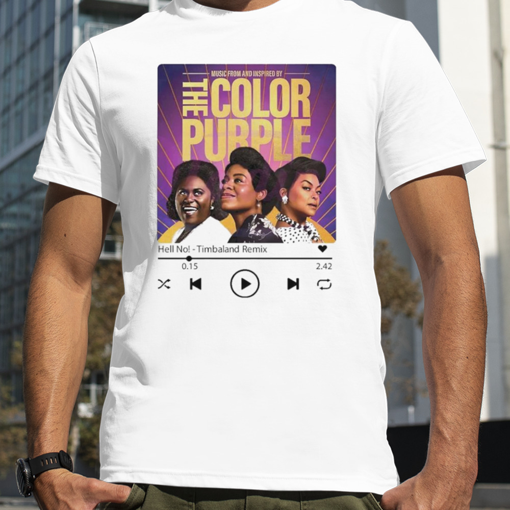 The Color Purple Movie Timbaland Remix shirt