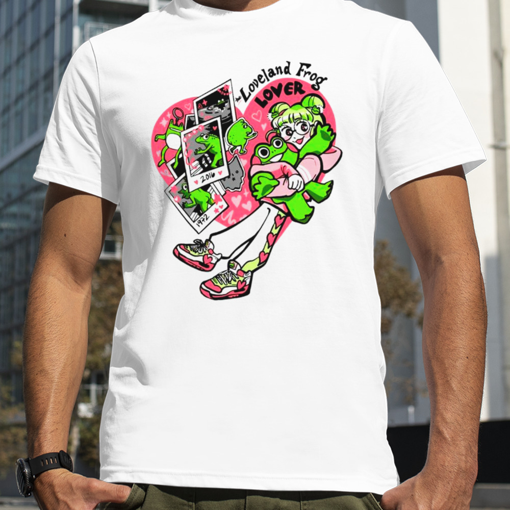 The loveland frog lover shirt