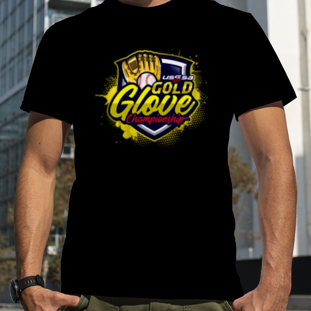 USSSA 11th Annual Gold Glove Championship Logo 2024 T-Shirt