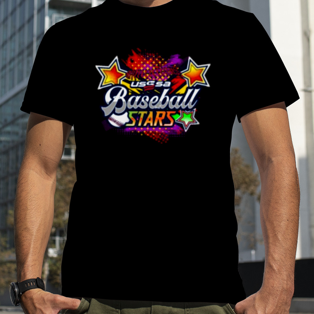 USSSA CFL USSSA Baseball Stars Logo Mar 23-24 2024 T-Shirt