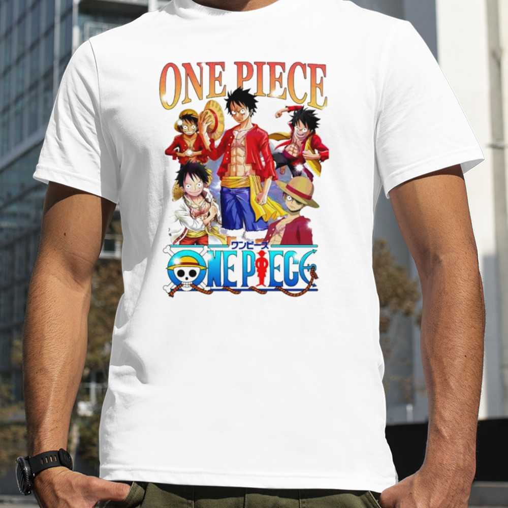 Anime Japanese One Piece vintage 90s shirt