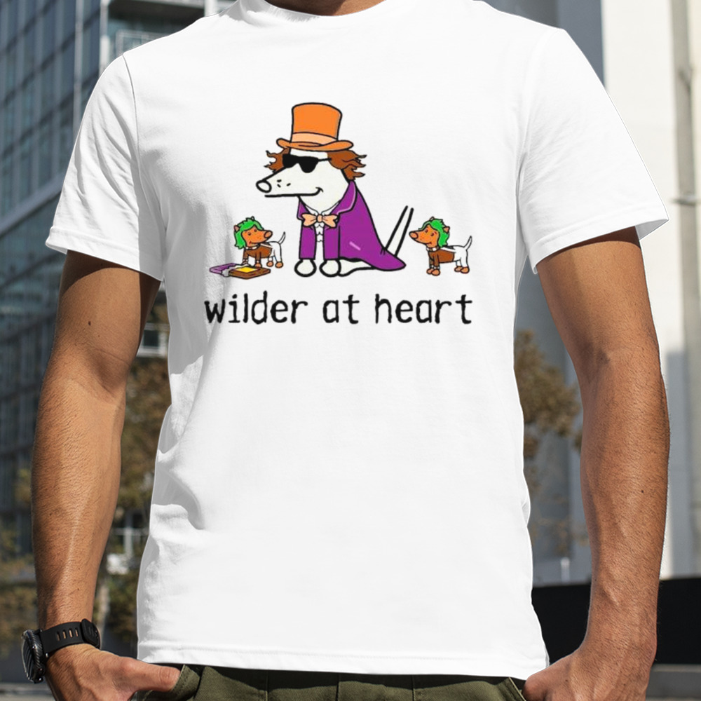 Dog wilder at heart shirt