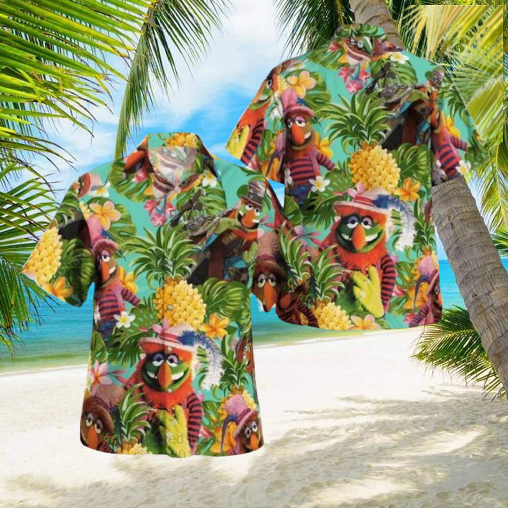 Dr. Teeth The Muppet Tropical Pineapple Hawaiian Shirt - Limotees