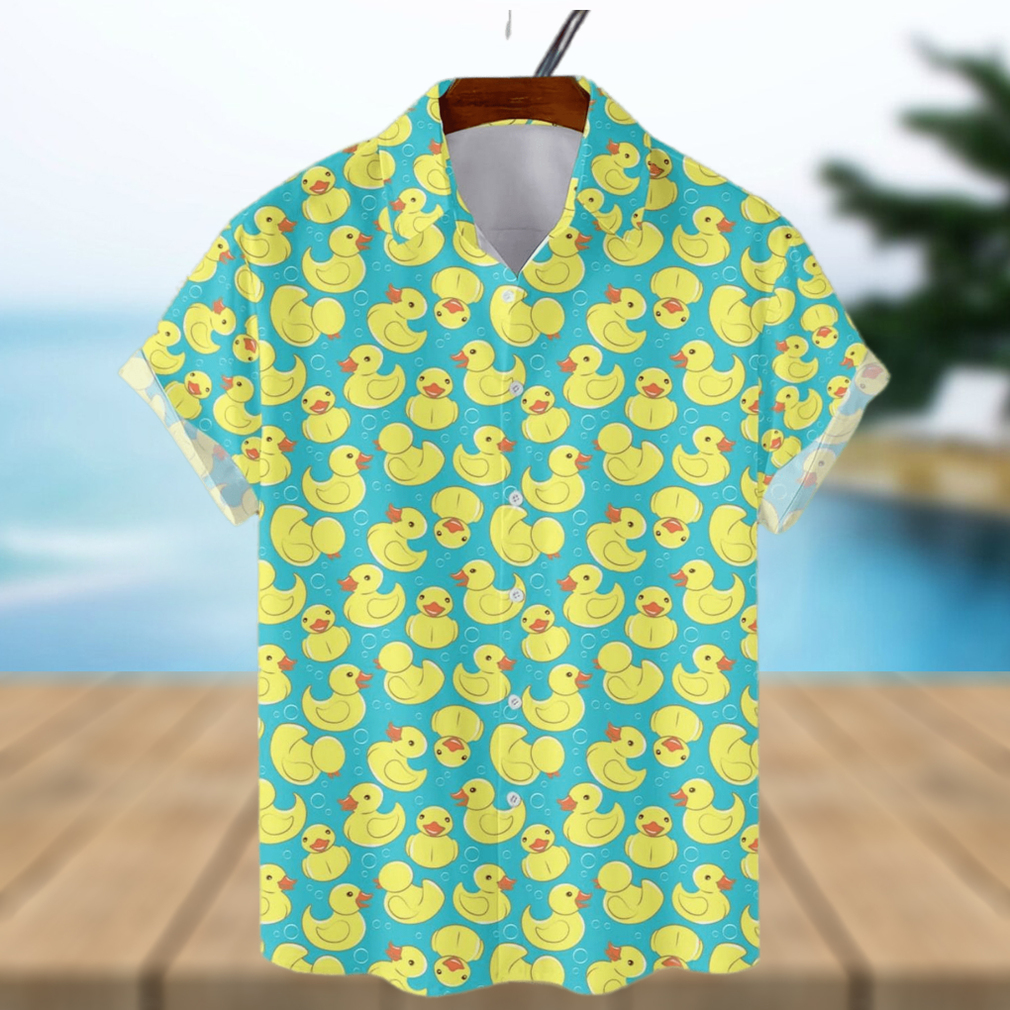 Duck Short Sleeve Aloha Hawaiian Shirt Summer Gift For Men And Women - Limotees