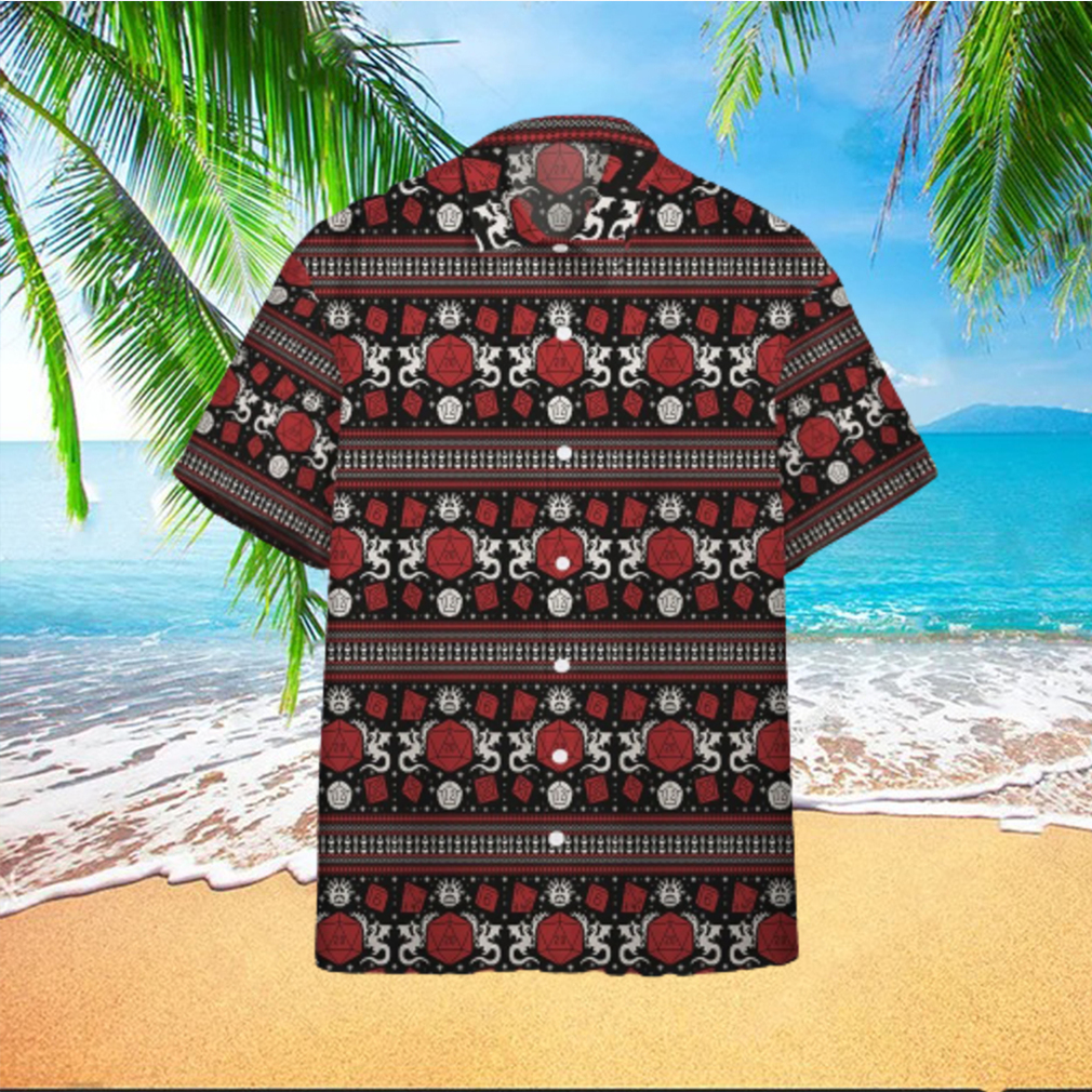 Dungeons And Dragons Hawaiian Shirt Dd Vintage Hawaiian Shirt - Limotees