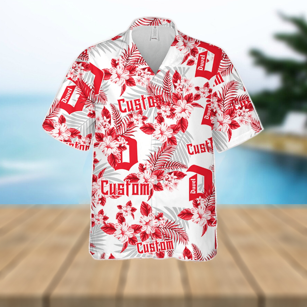 Duvel Beer Hawaiian Shirt Flowers Pattern Personalized Gift Men And Women - Limotees