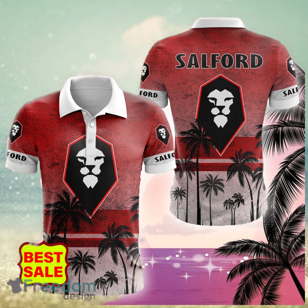 EFL Logo Salford City Hawaiian shirt - Limotees