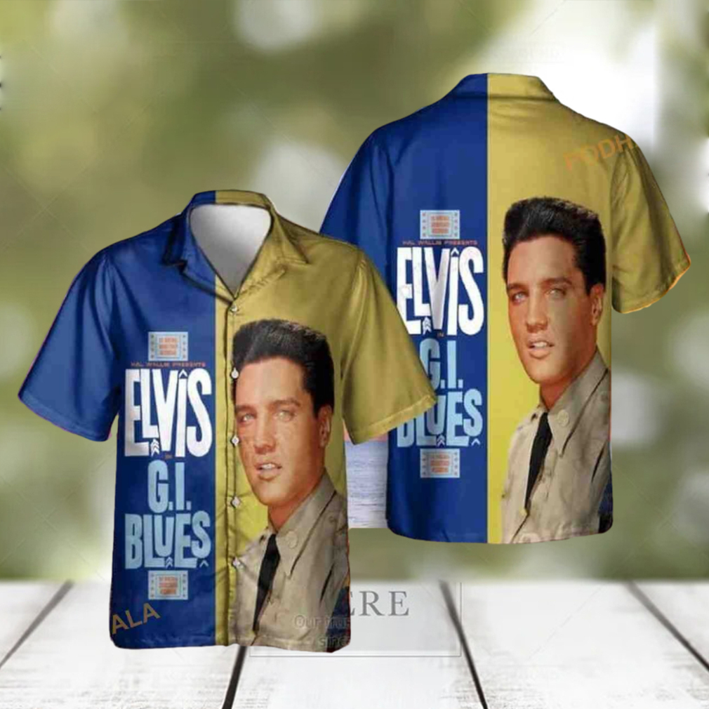 ELVIS PRESLEY G.I. BLUES FUNNY HAWAIIAN SHIRT - Limotees