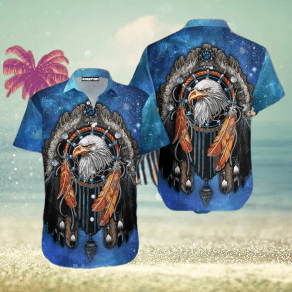 Eagle Native American Hawaiian Shirt Best Gift For Men Women - Limotees