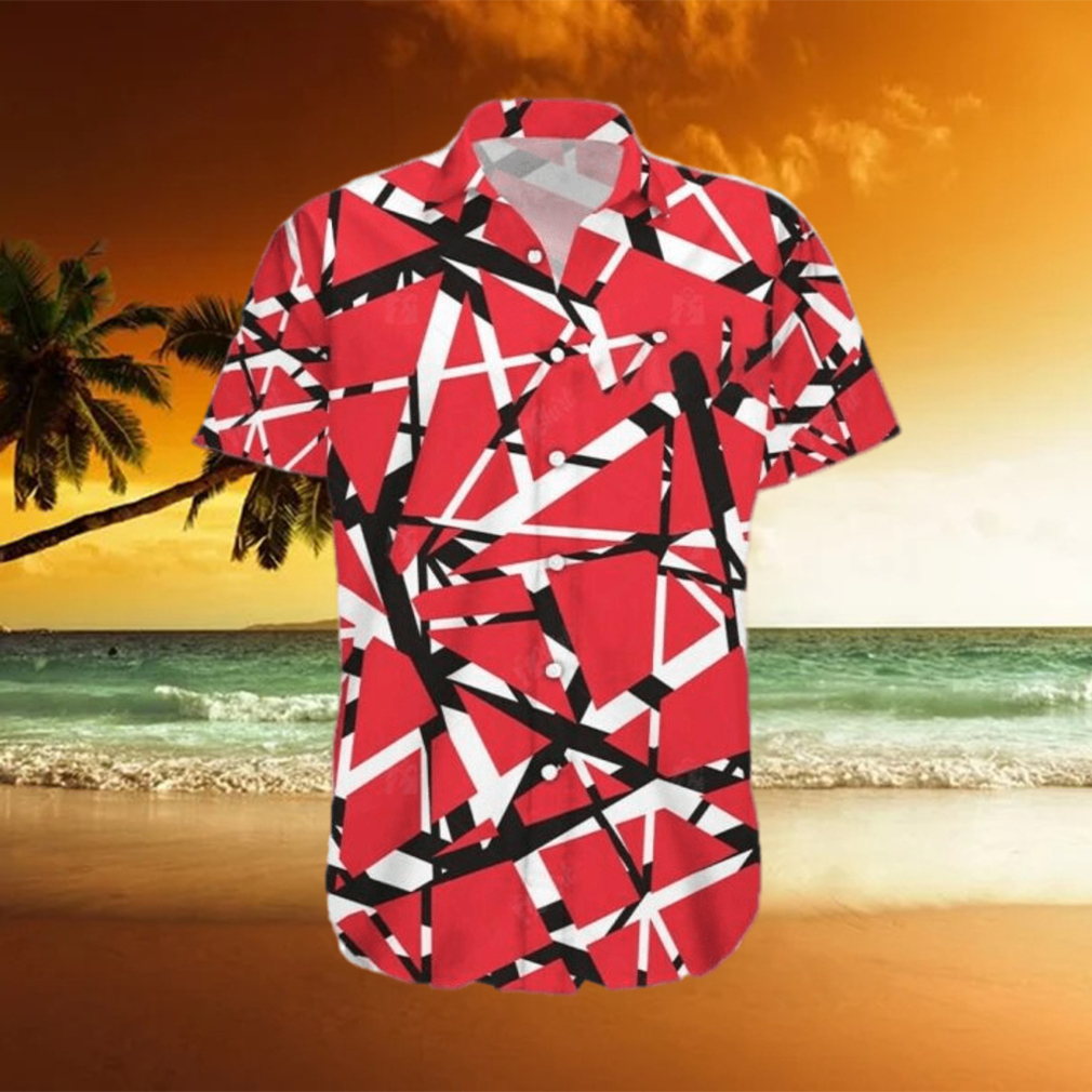 Eddie Van Halen Hawaiian Shirt Music Band Tropical Halen Rock Band hawaiian shirt - Limotees