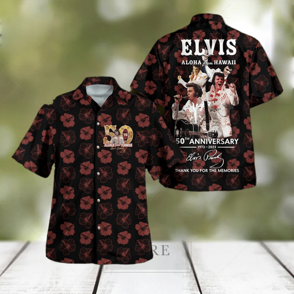 Elvis Presley 3D Hawaii Heartbreak Hotel hawaiian shirt - Limotees