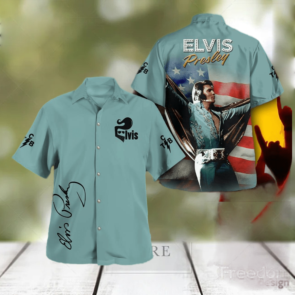 Elvis Presley 3D Hawaii Music icon hawaiian shirt - Limotees