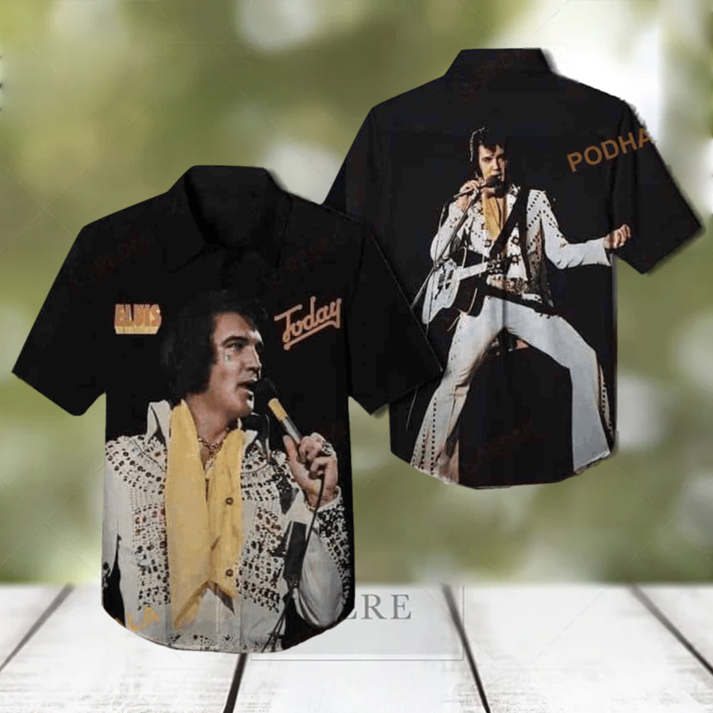 Elvis Presley Funny Hawaiian Shirt - Limotees