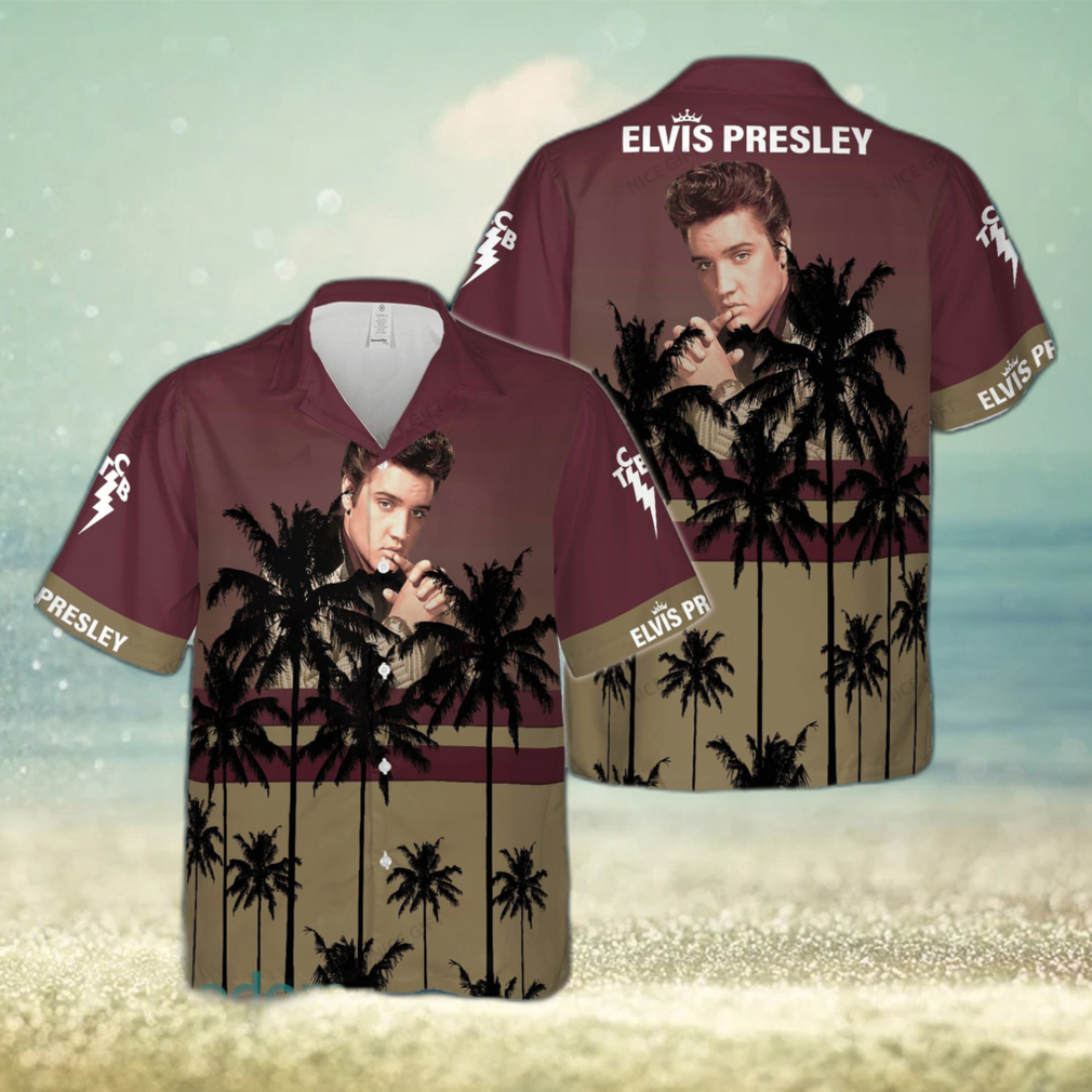 Elvis Presley Hawaiian 3D Shirt Style 40 For Men And Women Gift Short Sleeve Beach Shirt - Limotees