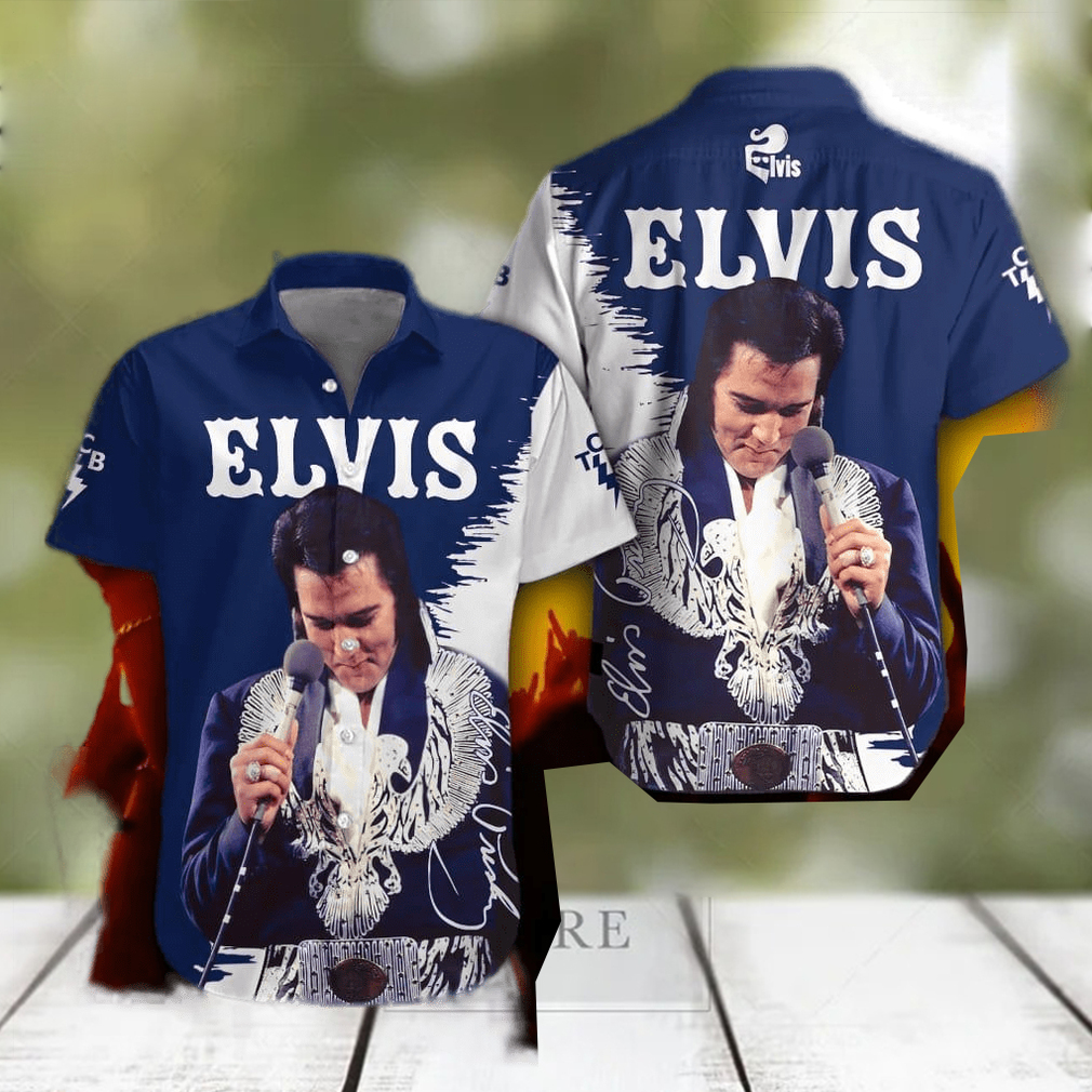 Elvis Presley Short Sleeve Pop culture hawaiian shirt - Limotees