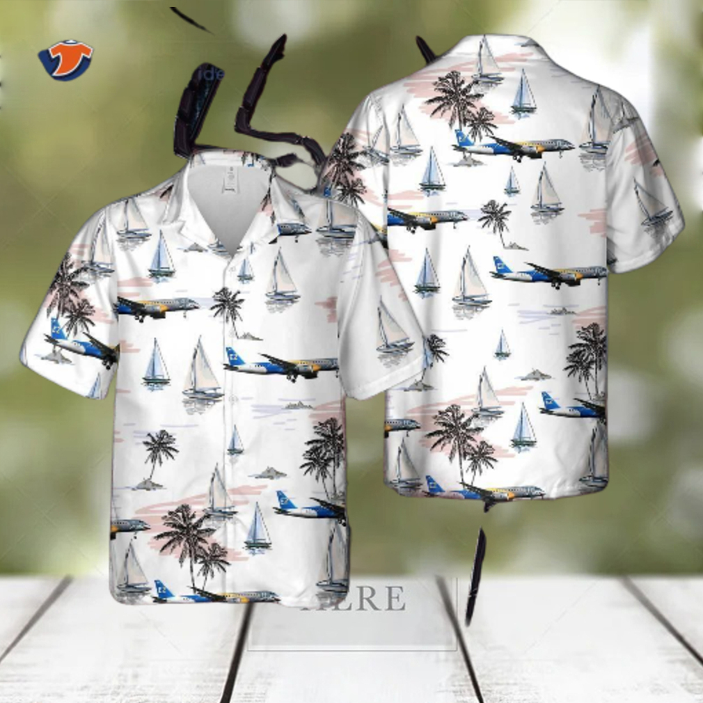 Embraer 190 E2 Std erj 190 300std Hawaiian Shirt - Limotees