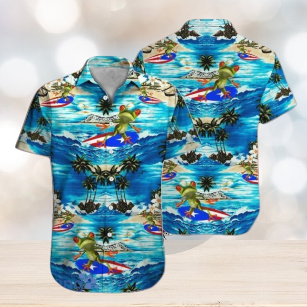 Encanto Rican Puerto Rico Sea Hawaiian Shirt For Men And Women - Limotees