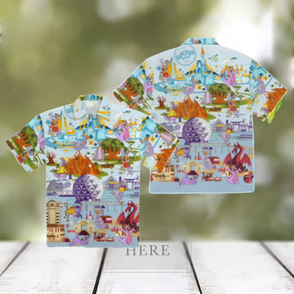 Epcot Figment Hawaiian Shirt - Limotees