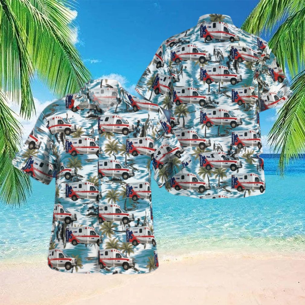 Erlanger Kentucky Amr Ambulance Summer Aloha hawaiian shirt - Limotees