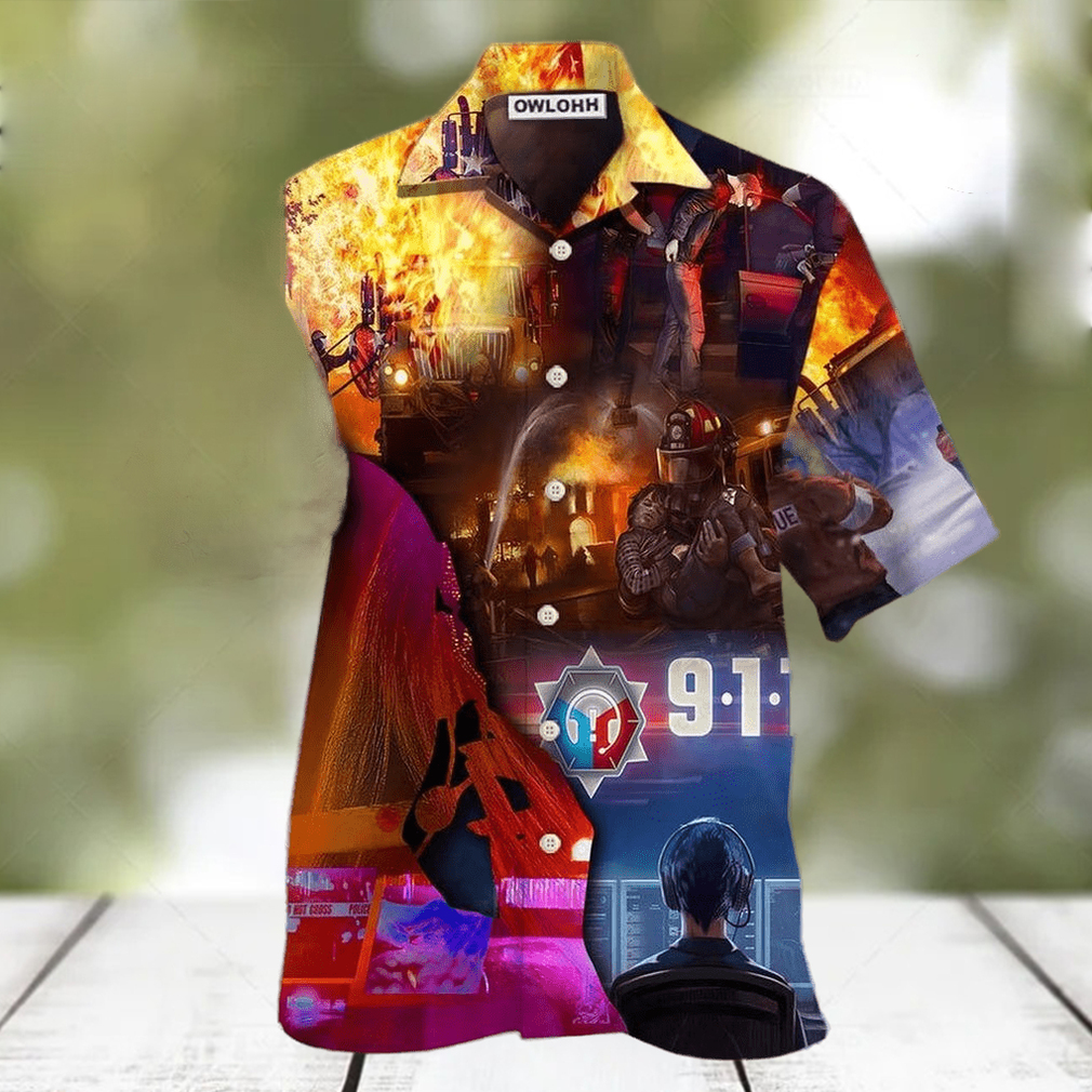 Firefighter 911 So Important Limited Edition Hawaiian Shirt - Limotees