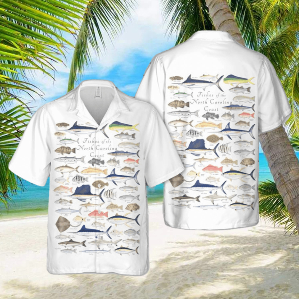 Fishes of the North Carolina Coast Hawaiian Shirt - Limotees