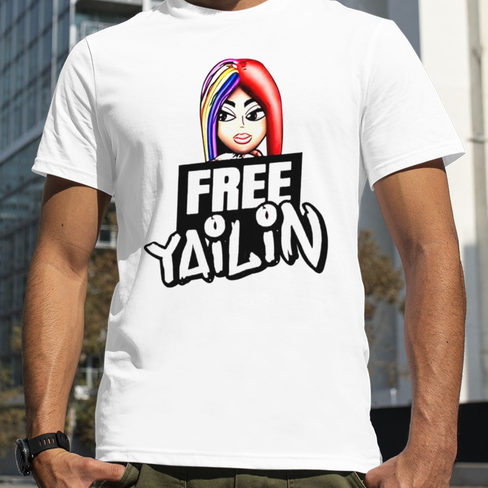 Free Yailin cartoon shirt